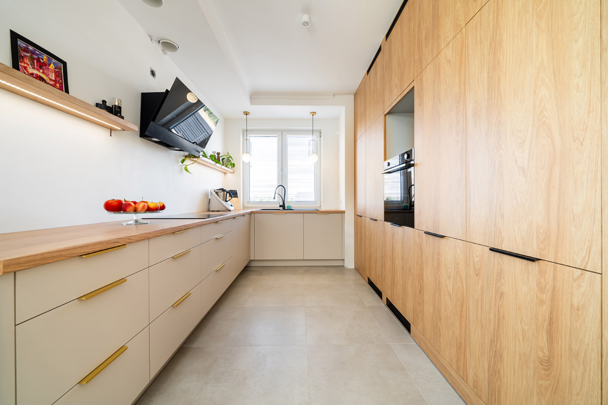 Meble kuchenne na których nie widać zabrudzeń